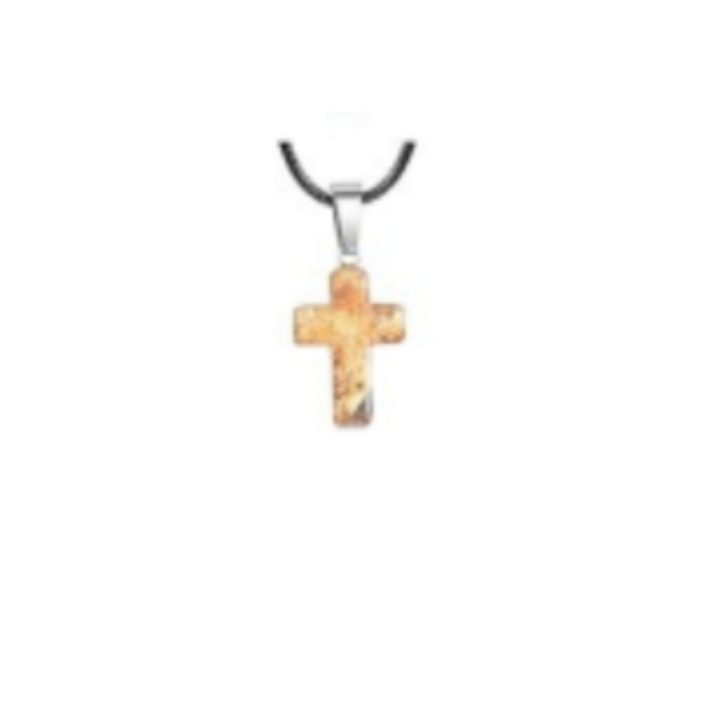 Cross Gemstone Pendant Charms Cross Quartz Crystal Charms for Necklace Earring